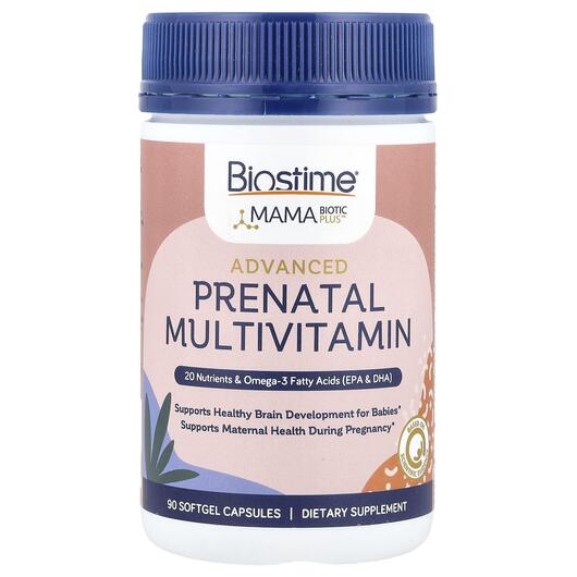 Основное фото товара Advanced Prenatal Multivitamin, Витамины для беременных, 90 капсу