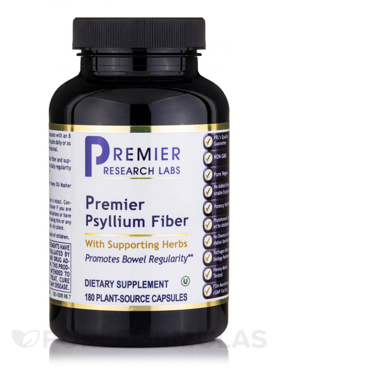Основное фото товара Псиллиум, Premier Psyllium Fiber, 180 капсул