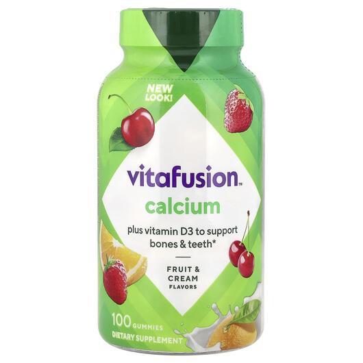 Основное фото товара VitaFusion, Кальций 500 мг, Calcium, 100 конфет