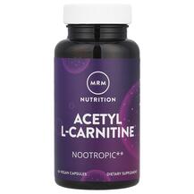 Ацетилкарнітин Acetyl L-Carnitine MRM 60 капсул Ацетилкарнітин Acetyl L-Carnitine MRM 60 капсул