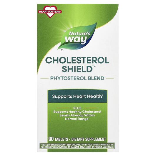 Основное фото товара Поддержка холестерина, Cholesterol Shield, 90 таблеток