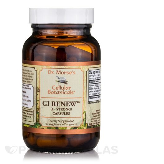 Основне фото товара GI Renew Strong-4 Capsules, Підтримка кишківника, 90 капсул
