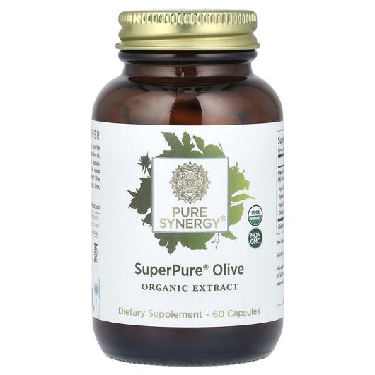 Основное фото товара Экстракт оливковых листьев, SuperPure Olive, 60 капсул
