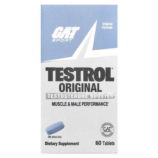 Основное фото товара GAT, Тестостероновый бустер, Testrol Original, 60 таблеток