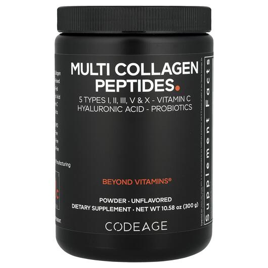 Основное фото товара Hydrolyzed Multi Collagen Peptides Powder Unflavored, Коллаген, 3