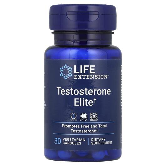 Основное фото товара Поддержание уровня тестостерона, Testosterone Elite, 30 капсул