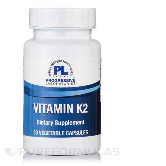 Основное фото товара Progressive Labs, Витамин K2, Vitamin K2, 30 капсул