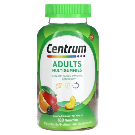 Основное фото товара Adults Multigummies Assorted Natural, Мультивитамины, 180 таблето