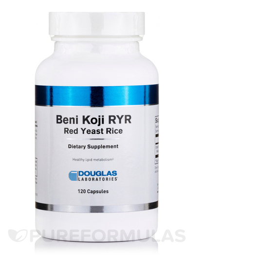 Основное фото товара Douglas Laboratories, Пищевые дрожжи, Beni Koji RYR, 120 капсул