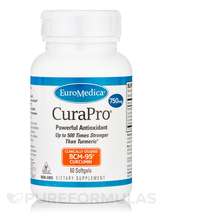 CuraPro 750 mg Куркумин EuroMedica 60 капсул