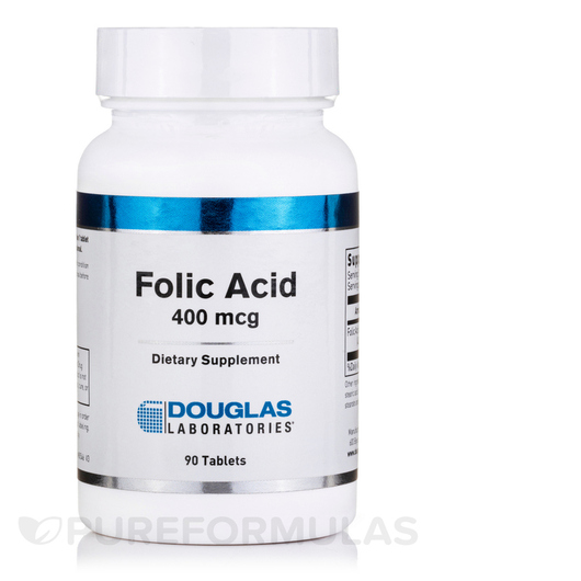 Основное фото товара Витамин B9 Фолиевая кислота, Folic Acid 400 mcg, 90 таблеток