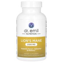 Lion's Mane Smart Shrooms 2100 mg Грибы Львиная Dr.