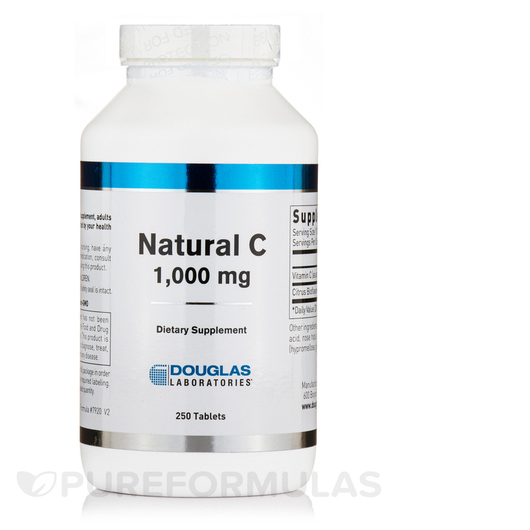 Основное фото товара Douglas Laboratories, Витамин C, Natural C 1000 mg, 250 таблеток