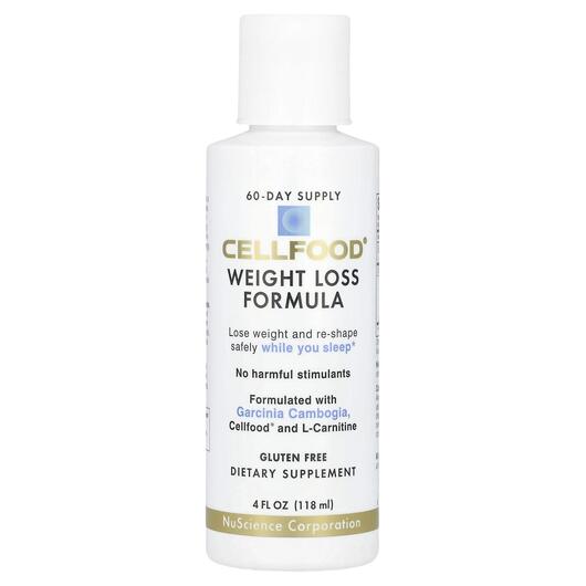 Основное фото товара Cellfood, Контроль веса, Weight Loss Formula, 118 мл