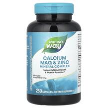 Calcium Mag & Zinc Complex Кальций Цинк Nature's Way