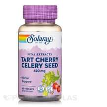 Tart Cherry Celery Seed 620 mg Экстракт вишни Solaray