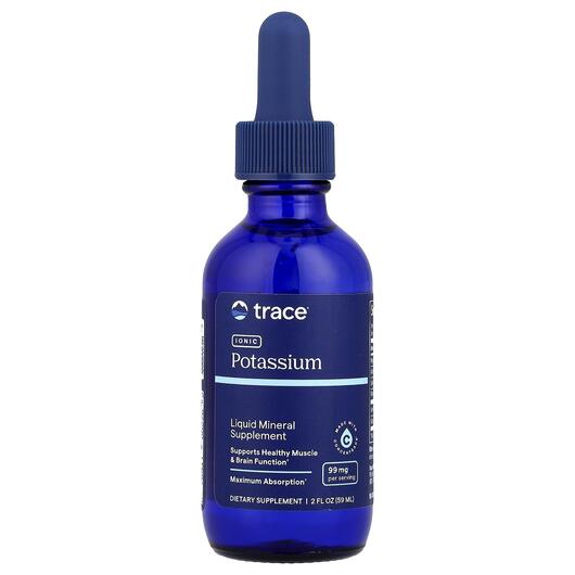 Основное фото товара Trace, Калий, Ionic Potassium 99 mg, 59 мл