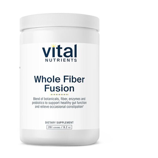 Основное фото товара Vital Nutrients, Клетчатка, Whole Fiber Fusion Powder, 261 г
