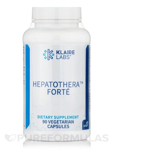 Основное фото товара Klaire Labs, Поддержка печени, HepatoThera Forte, 90 капсул