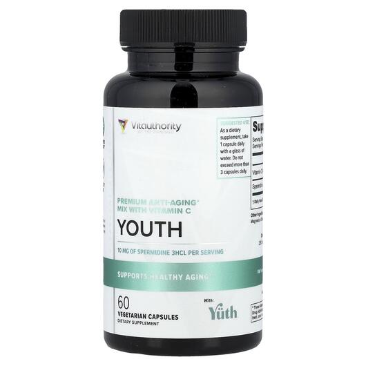 Основное фото товара Витамин C, Youth Premium Anti-Aging Mix with Vitamin C, 60 капсул