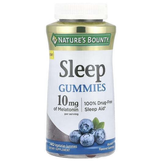 Основное фото товара Поддержка сна, Sleep Gummies Blueberry, 140 таблеток