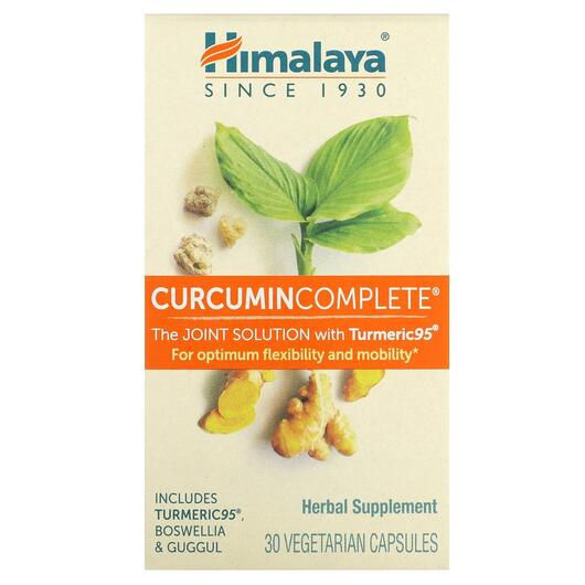 Основное фото товара Himalaya, Куркумин, Curcumin Complete, 30 капсул
