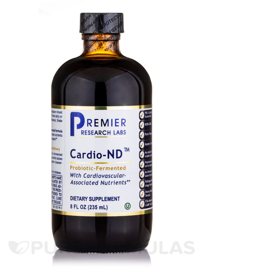 Основне фото товара Premier Research Labs, Cardio-ND, Кардіо комплекс, 235 мл
