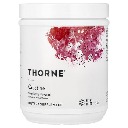 Основное фото товара Creatine Strawberry Основное фото товара Thorne, Креатин, Creatine Strawberry, 372 г