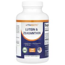 Лютеїн Lutein & Zeaxanthin Vitamatic 240 капсул Лютеїн Lutein & Zeaxanthin Vitamatic 240 капсул