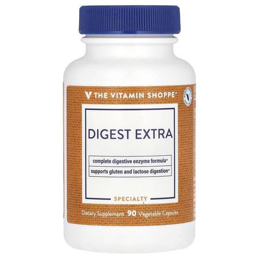 Основное фото товара TheVitaminShoppe, Ферменты, Digest Extra, 90 капсул