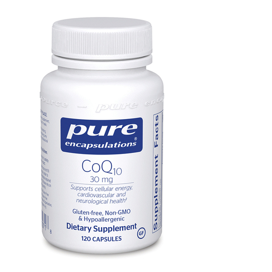 Основное фото товара Pure Encapsulations, Коэнзим CoQ10, CoQ10 30 mg, 120 капсул