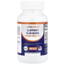 Slippery Elm Bark Скользкий вяз Vitamatic 180 капсул