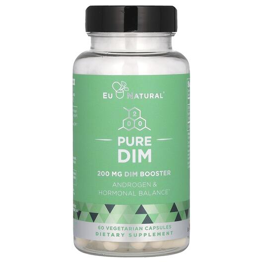 Основное фото товара Eu Natural, Дииндолилметан 200 мг, DIM 200 mg, 60 капсул