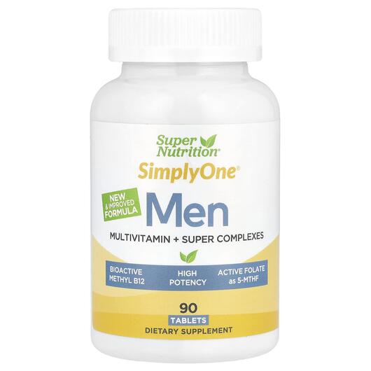 Основное фото товара SimplyOne Men’s Multivitamin + Super, Витамины для мужчин, 
