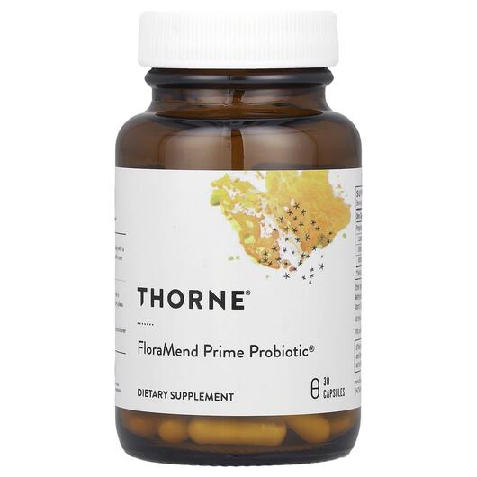 Основное фото товара Thorne, Пробиотики, FloraMend Prime Probiotic, 30 капсул