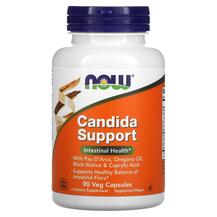Candida Support Поддержка Кандиды NOW 90 капсул