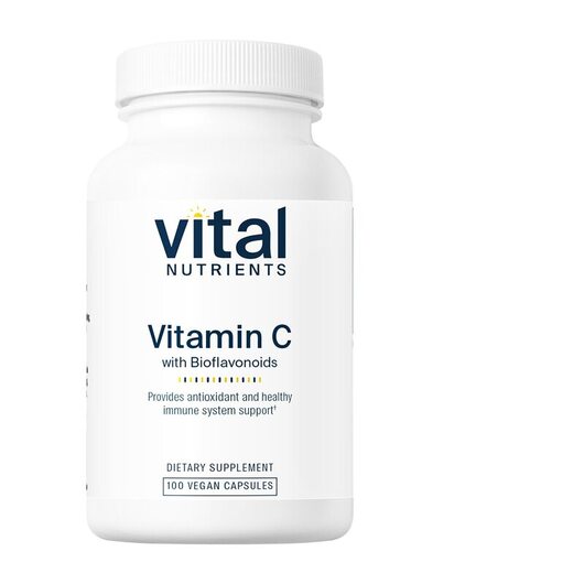 Основное фото товара Витамин C, Vitamin C with Bioflavonoids, 100 капсул
