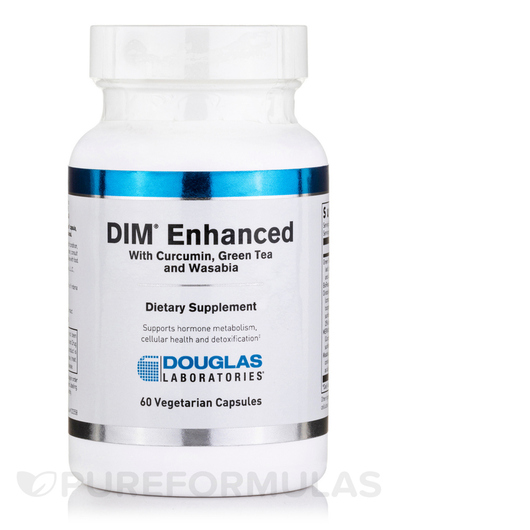 Основное фото товара Douglas Laboratories, Дииндолилметан, DIM Enhanced, 60 капсул