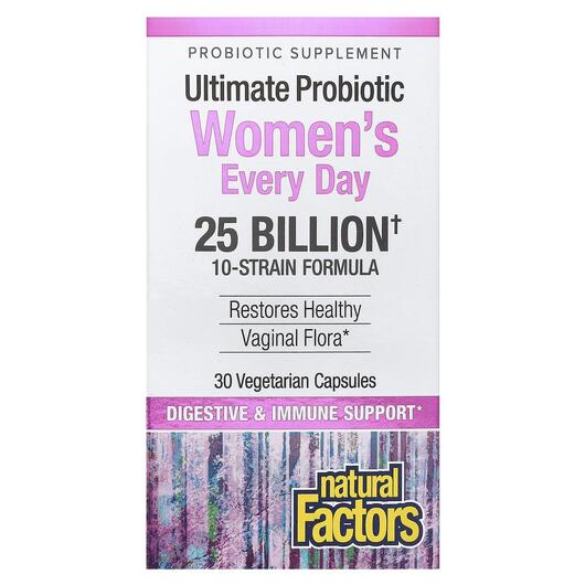 Основное фото товара Ultimate Probiotic Women's Every, Пробиотики для женщин, 30 