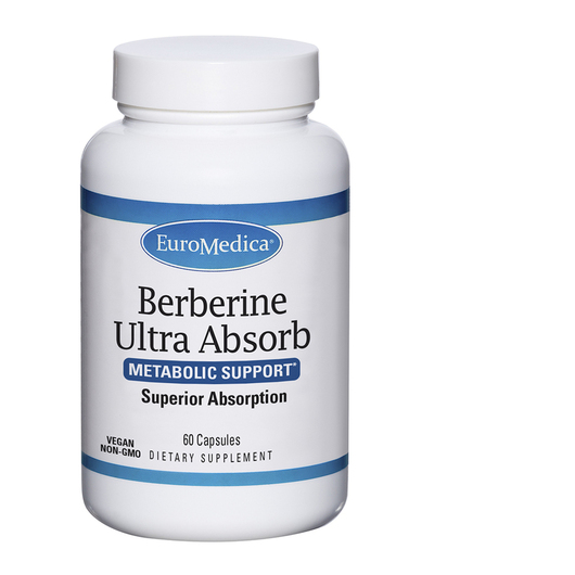 Основное фото товара EuroMedica, Берберин, Berberine Ultra Absorb, 60 капсул