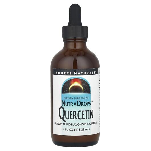 Основное фото товара Source Naturals, Кверцетин, NutraDrops Quercetin, 118.28 мл