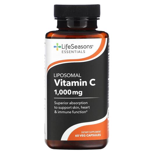 Основное фото товара Витамин C Липосомальный, Liposomal Vitamin C 500 mg, 60 капсул