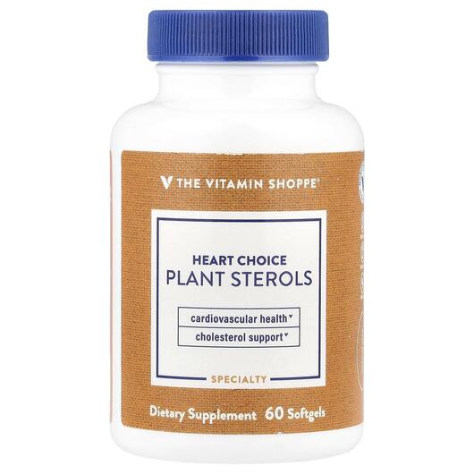 Основне фото товара Heart Choice Plant Sterols, Фітостероли, 60 капсул