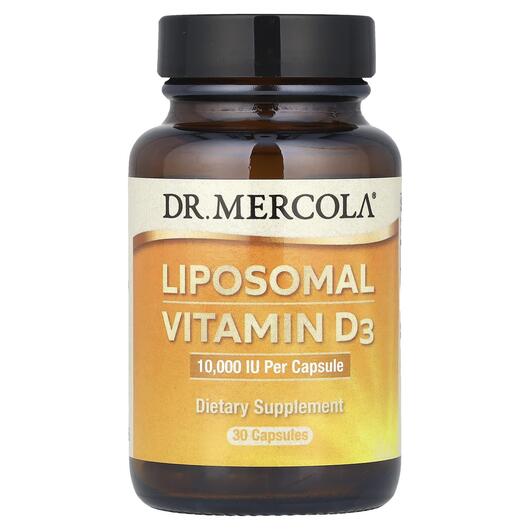 Основное фото товара Липосомальный D3, Liposomal Vitamin D3 10000 IU, 30 капсул