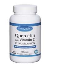Кверцетин Quercetin plus Vitamin C EuroMedica 60 капсул