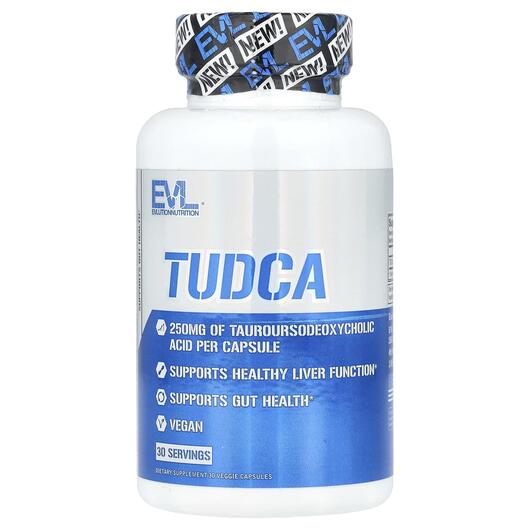 Основное фото товара EVLution Nutrition, Тудка, TUDCA 250 mg, 30 капсул