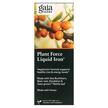 Gaia Herbs, Железо, Plant Force Liquid Iron, 250 мл