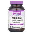 Bluebonnet Nutrition, Vitamin D3 5000 IU, Вітамін D3, 100 капсул