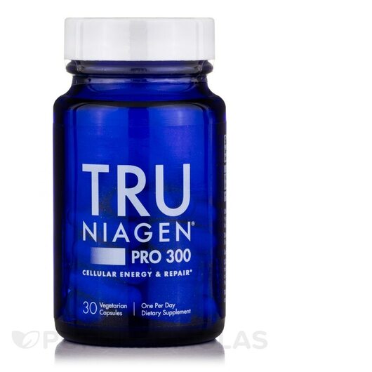 Основное фото товара Tru Niagen, Никотинамид рибозид, Tru Niagen Pro 300 mg, 30 капсул