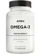 Фото товара CodeAge, Омега 3, Amen Omega-3, 90 капсул